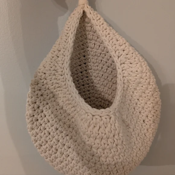 Crochet Hanging Basket Set of 3 - Picture 9 of 15
